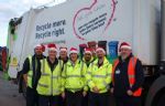 Salford refuse collectors play Santa